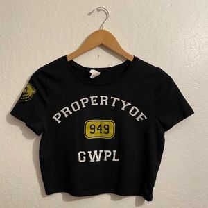 GWPL | Property of Girls Who Powerlift crop top